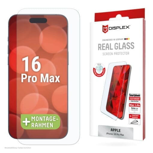 DISPLEX Panzerglas 10H iPhone 16 Pro Max
