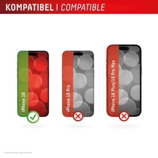 DISPLEX Sichtschutz / Privacy Panzerglas vollflächig iPhone 16 – Bild 7