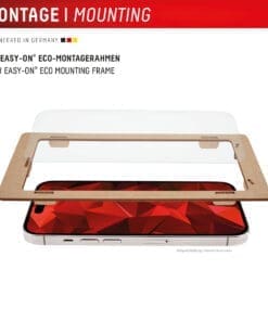 <p><strong>Displex Panzerglas</strong> – mehrfacher Testsieger mit 10H-Härte, Splitterschutz und Anti-Fingerprint-Beschichtung. Perfekte Passform, hüllenfreundlich und blasenfreie Montage dank EASY-ON® Eco-Rahmen. Lieferung inkl. Reinigungstools.</p>