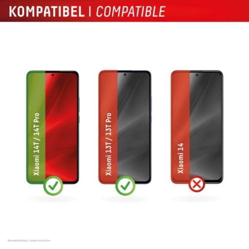 DISPLEX Panzerglas 10H Xiaomi 14T/14T Pro – Bild 2