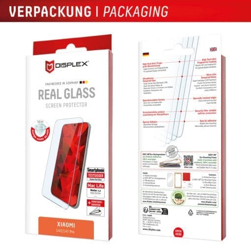DISPLEX Panzerglas 10H Xiaomi 14T/14T Pro – Bild 5