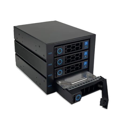 FANTEC WR-C3141-12G SAS/SATA (12G/6G) Backplane für 4x 3,5"/2,5" HDD/SSD