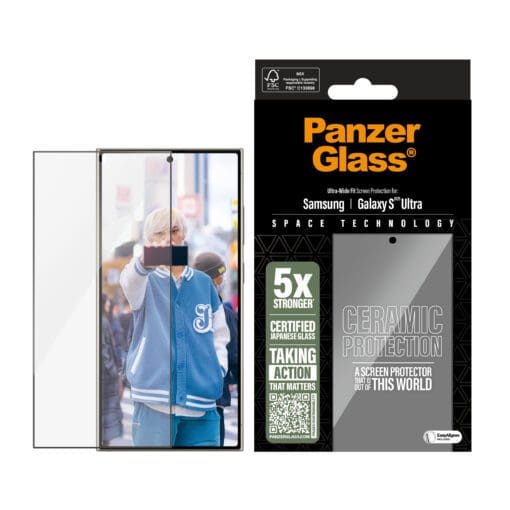 PanzerGlass Ceramic Screen Protector Galaxy S25 Ultra – Bild 2