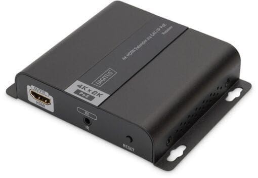 DIGITUS 4K HDMI Extender über CAT/IP Empfängereinheit PoE 120m