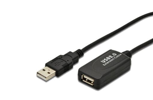 DIGITUS USB 2.0 Aktives USB 2.0 Verlängerungskabel 5m