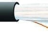 LWL Installationkabel, OM3 24 Fasern, In-/Outdoor,MM, sw je 1m