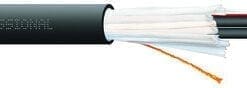 LWL Installationkabel, OM3 24 Fasern, In-/Outdoor,MM, sw je 1m