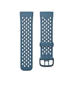 Versa 3/ Sense,Sport Band,Sapphire/Fog Grey,Large