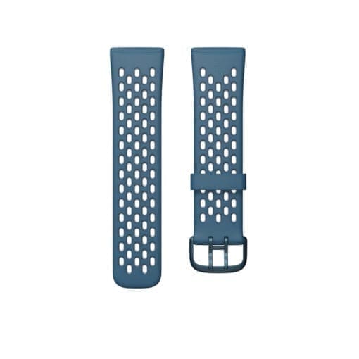 Versa 3/ Sense,Sport Band,Sapphire/Fog Grey,Large