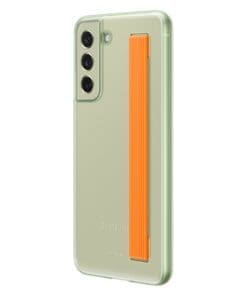 Samsung Slim Strap Cover für Galaxy S21 FE, Olive Green