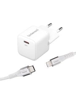 Intenso Power Adapter 30W, USB-C mit Lightning-Kabel