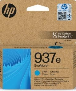 HP 937e EvoMore Cyan Original Tintenpatrone