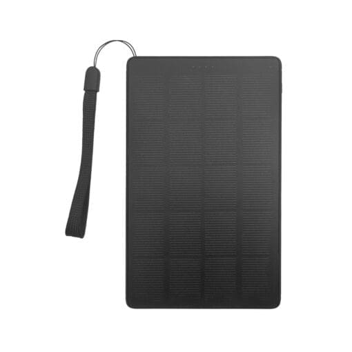 Vinnic SACA PEAK ULTRA Thin Solar Powerbank 10000mAh, black