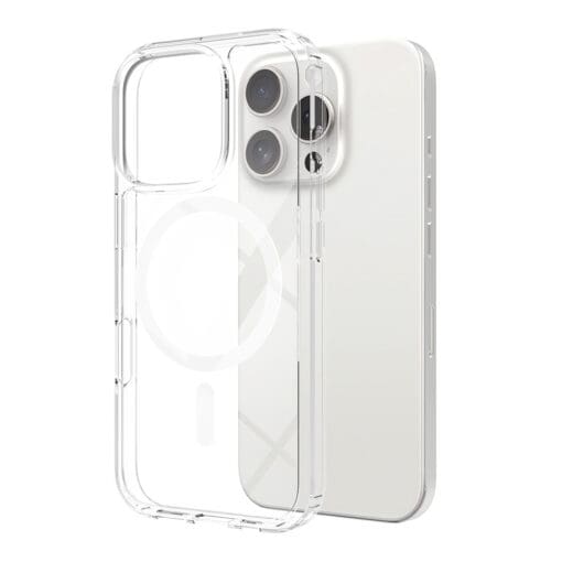 PEDEA MagCase für Apple iPhone 16 Pro, transparent