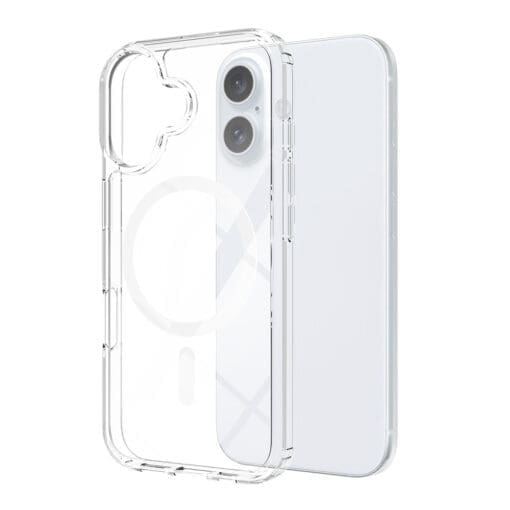 PEDEA MagCase für Apple iPhone 16, transparent