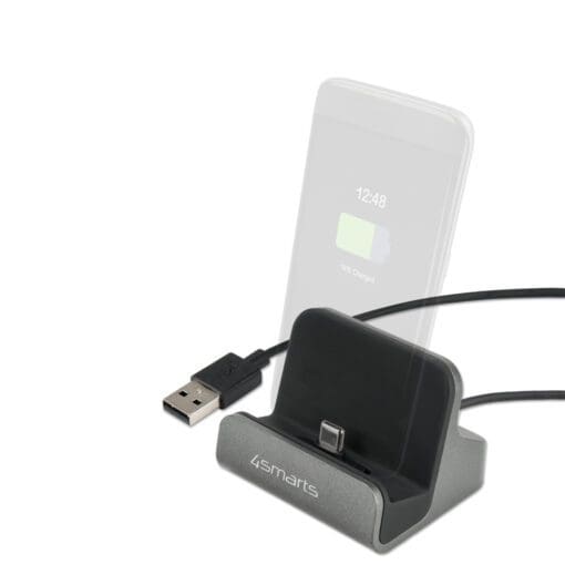 4smarts Charging Station VoltDock USB-C 10W, grau