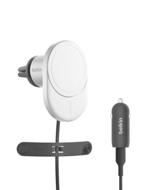 Belkin BOOST CHARGE Magn. Kfz-Ladegerät Qi2, inkl. Netzteil