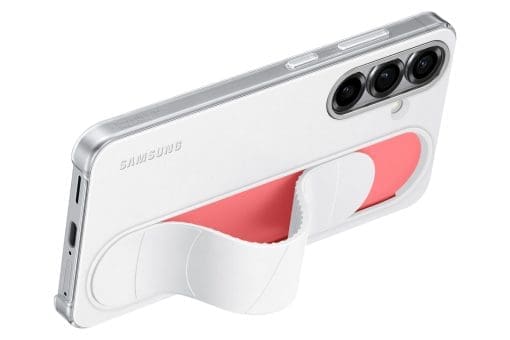 Samsung Standing Grip Case für Galaxy S25, White