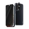 Schütze dein Telefon stilvoll mit dem PanzerGlass Flagship 3-in-1 Protection Bundle. Entwickelt für alle, die Wert auf Mode und Nachhaltigkeit legen, vereint dieses Bundle erstklassigen Schutz mit einem eleganten Design. Das Bundle enthält: PanzerGlass Screen Protector Ultra-Wide Fit: Hergestellt aus 60 % recyceltem Glas, schützt dieser Displayschutz dein Handy vor Kratzern und Stößen. Die Rand-zu-Rand-Abdeckung sorgt dafür, dass die Klarheit und Reaktionsfähigkeit deines Bildschirms erhalten bleibt. PanzerGlass Transparent Hoops Kameraobjektiv-Schutz: Schützt deine Kameraobjektive vor Kratzern und Beschädigungen, sodass du weiterhin gestochen scharfe und hochwertige Fotos aufnehmen kannst. CARE by PanzerGlass Urban Combat Transparent Case: Der Top-Favorit, der Stärke und Eleganz perfekt kombiniert. Dieses robuste, stoßgeprüfte Case (bis zu 4,8 Meter) besteht zu 100 % aus recycelten Materialien. Das schlanke, transparente Design lässt die natürliche Schönheit deines Handys durchscheinen und bietet gleichzeitig maximalen Schutz. Die Installation ist einfach. Der Displayschutz wird mit einem EasyAligner geliefert, der die Installation zu einem Kinderspiel macht.
