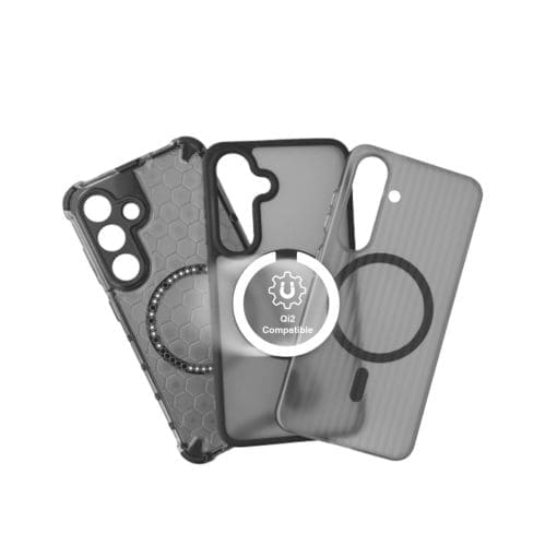 4smarts Qi2 Upgrade 3er Cover Set für Samsung Galaxy S25