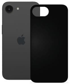 PEDEA Soft TPU Case für Apple iPhone 16e, schwarz