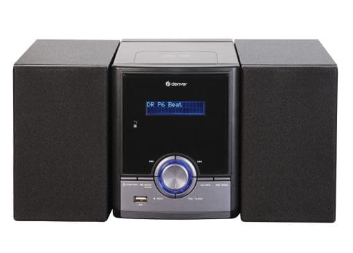 Denver DAB/FM-Musiksystem mit Bluetooth, CD-Player und USB