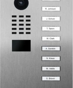 DoorBird IP Video Türstation D2109V, 9 Ruftasten