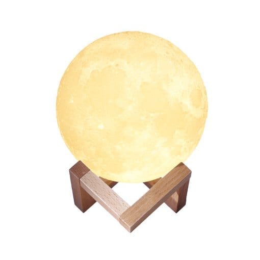 Denver Bluetooth-Lautsprecher mit 3D-Monddesign und Licht