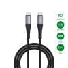 4smarts USB-C Kabel PrimeCord 60W 1,5m, schwarz