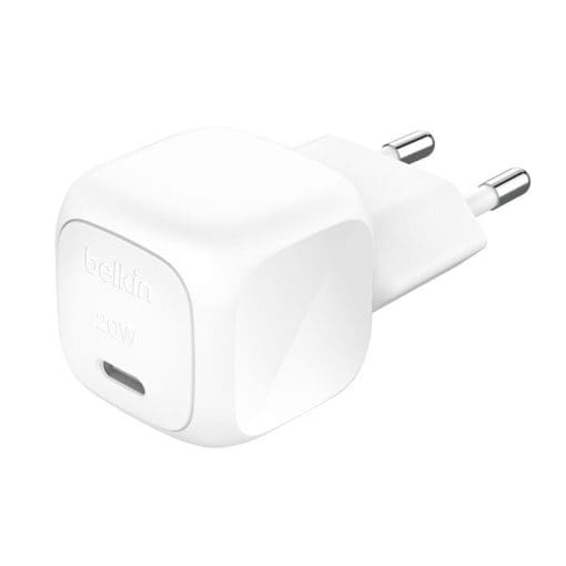 Belkin 20W USB-C Ladegerät PD und PPS inkl.USB-C Kabel 1m,weiß