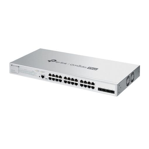 Omada Pro S5500-24GP4F 24-Port PoE+ GIG L2+ mgd. Switch 4x SFP