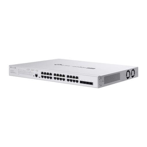 Omada Pro S5500-24GP4XF 24-Port PoE+ GIG L2+ mgd. 4x 10GE SFP+