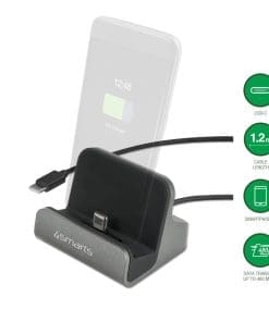4smarts Ladestation VoltDock USB-C 60W, grau
