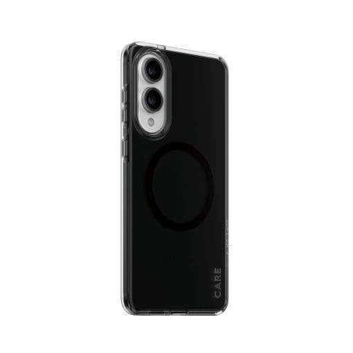 CARE Flagship Case Smokey black Qi Compatible Galaxy S25 Edge
