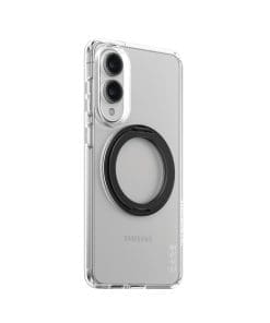 CARE Feature Case Kickstand Compatible Galaxy S25 Edge clear