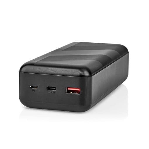 NEDIS Powerbank 30000mAh, schwarz