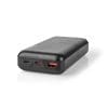 Verwenden Sie diese Powerbank mit einer Kapazität von 30.000?mAh zu Hause, im Büro oder auf Reisen, um zwei Geräte gleichzeitig aufzuladen. Sie unterstützt 20?W USB-C Power Delivery (PD) und ermöglicht es, Ihr Smartphone in nur 30 Minuten von 0 auf 50?% und USB-C-Geräte in etwa 36 Minuten schnell aufzuladen.Die praktische LED-Anzeige zeigt den aktuellen Ladestand präzise an, sodass Sie immer wissen, wann die Powerbank wieder ans Stromnetz muss. Die Kapazität reicht aus, um ein Smartphone bis zu zwölfmal oder ein Tablet bis zu viermal vollständig aufzuladen.Zudem bietet die Powerbank Schutz vor Überladung, Kurzschluss und Überhitzung – für ein sicheres Ladeerlebnis.