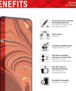 <p><strong>DISPLEX Smart Glass</strong> – die perfekte Kombination aus Panzerglas und flexibler Premium-Schutzfolie. Mit 9H-Härte, ultra-dünnen 0,3 mm, Anti-Fingerprint-Beschichtung und Made in Germany. Perfekte Passform und hüllenfreundlich für optimalen Schutz.</p>