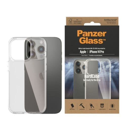 PanzerGlass HardCase iPhone 14 Pro Transparent – Bild 2