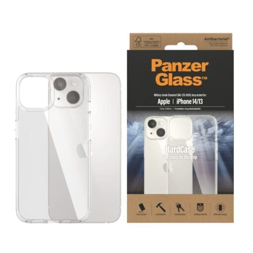 PanzerGlass HardCase Apple iPhone 14, 13 Clear – Bild 2