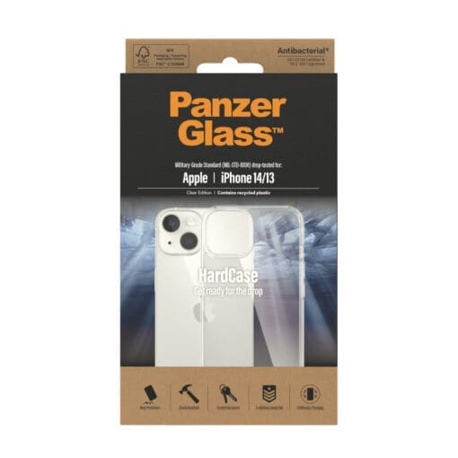 PanzerGlass HardCase Apple iPhone 14, 13 Clear – Bild 3