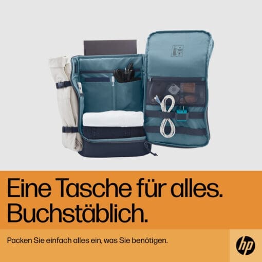 HP Travel 25 Liter 15,6 Zoll Laptop-Rucksack (Iron Grey) – Bild 9