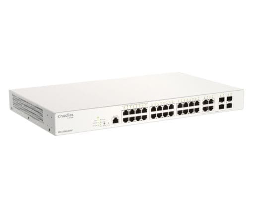 D-Link DBS-2000-28MP/E Nuclias 28-Port Layer2 PoE+ Giga Switch – Bild 2