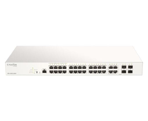 D-Link DBS-2000-28MP/E Nuclias 28-Port Layer2 PoE+ Giga Switch – Bild 3