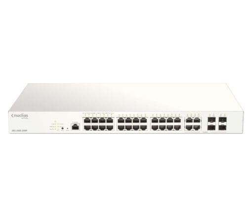 D-Link DBS-2000-28MP/E Nuclias 28-Port Layer2 PoE+ Giga Switch