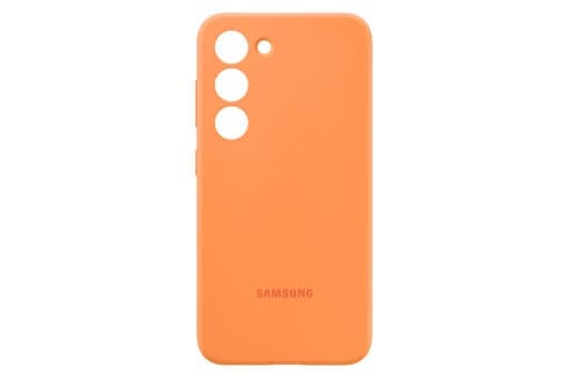 Samsung Silicone Case für Galaxy S23, Orange