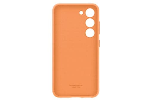 Samsung Silicone Case für Galaxy S23, Orange – Bild 2