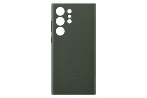 Samsung Leather Cover für Galaxy S23 Ultra, Green – Bild 2