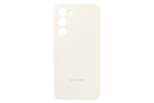 Samsung Silicone Case für Galaxy S23+, Cream