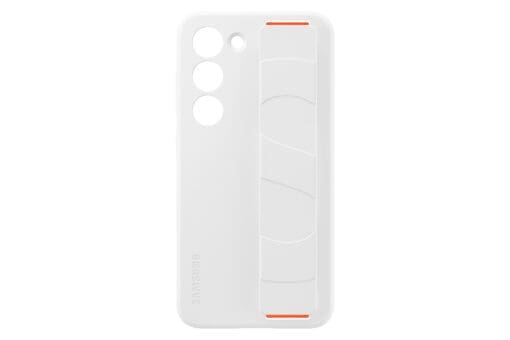 Samsung Silicone Grip Case für Galaxy S23, White